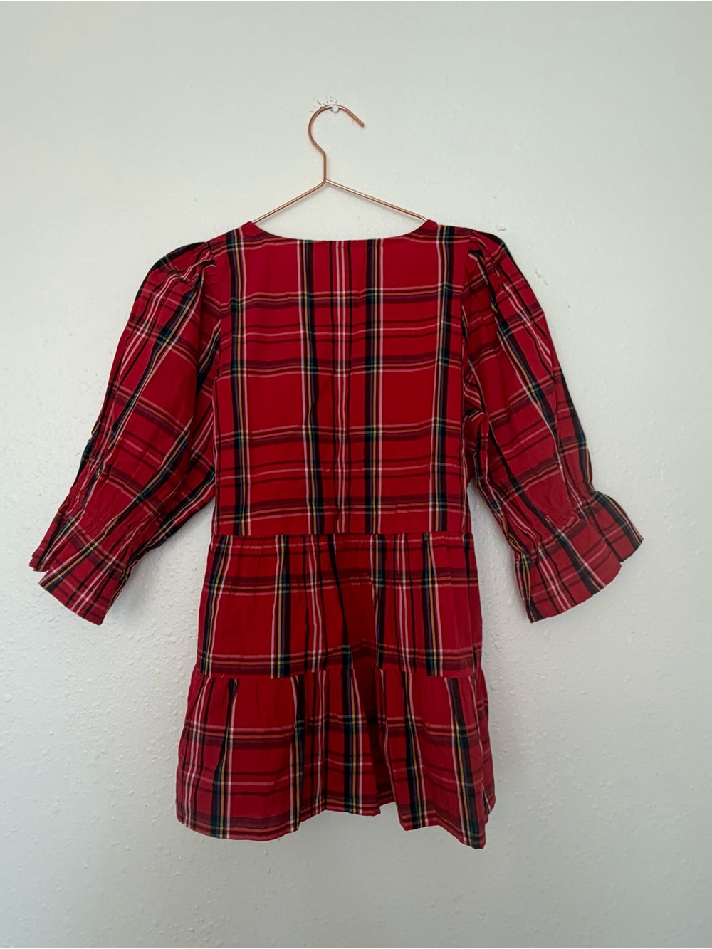Mud pie ashford plaid top small - Picture 4 of 6
